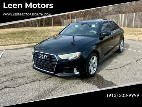 2018 Audi A3 for sale at Leen Motors in Merriam KS