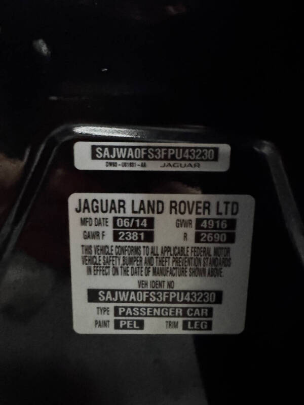 2015 Jaguar XF 2.0T Premium