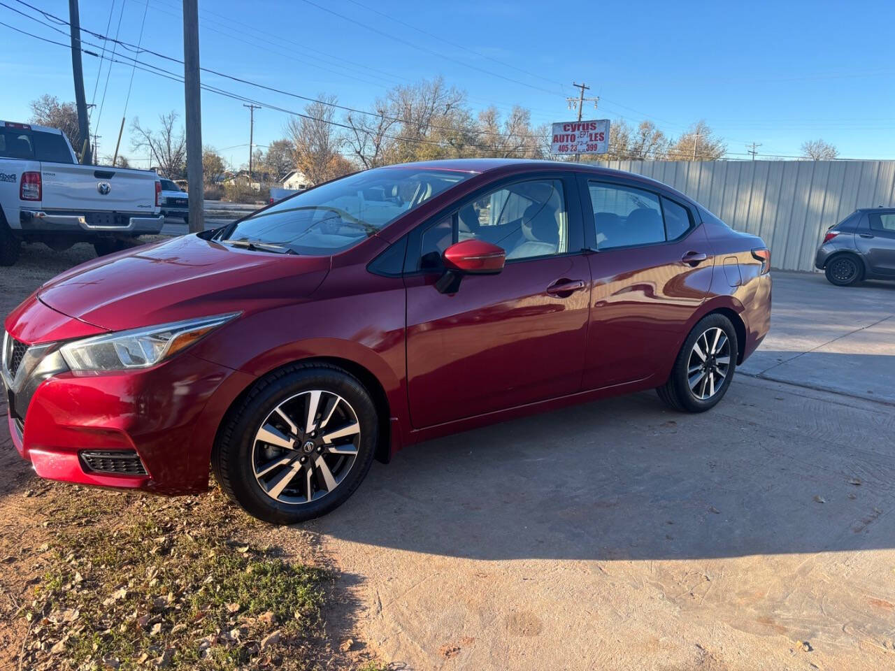 2021 Nissan Versa for sale at Cyrus Auto Sales in Oklahoma City, OK