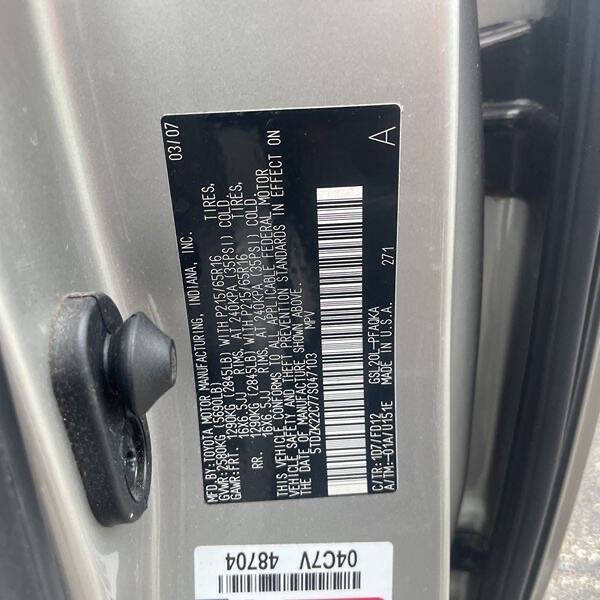 2007 Toyota Sienna XLE 7-Passenger