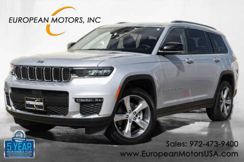 2021 Jeep Grand Cherokee L for sale at European Motors Inc in Plano TX