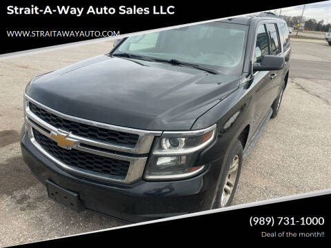 2018 Chevrolet Suburban for sale at Strait-A-Way Auto Sales LLC in Gaylord MI