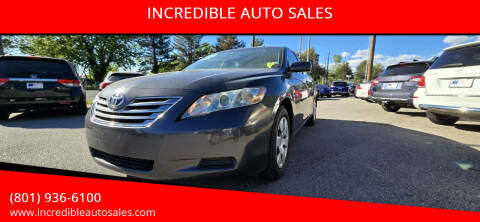 2009 Toyota Camry Hybrid for sale at INCREDIBLE AUTO SALES in Bountiful UT