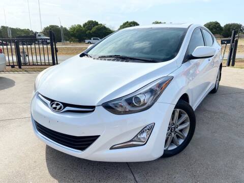 2015 Hyundai Elantra for sale at Texas Luxury Auto in Cedar Hill TX