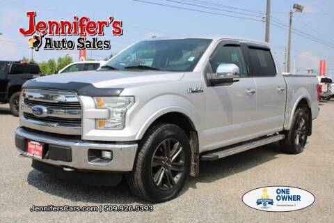 2015 Ford F-150 for sale at Jennifer's Auto Sales in Spokane Valley WA
