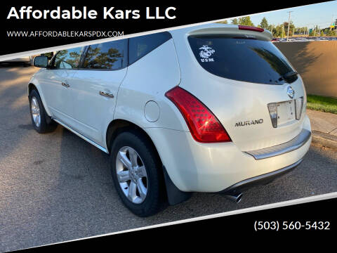 2006 Nissan Murano for sale at Affordable Kars LLC in Portland OR