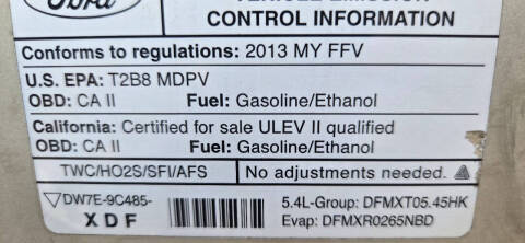 2013 Ford E-Series E-250