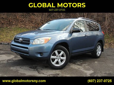 2008 Toyota RAV4 for sale at GLOBAL MOTORS in Binghamton NY