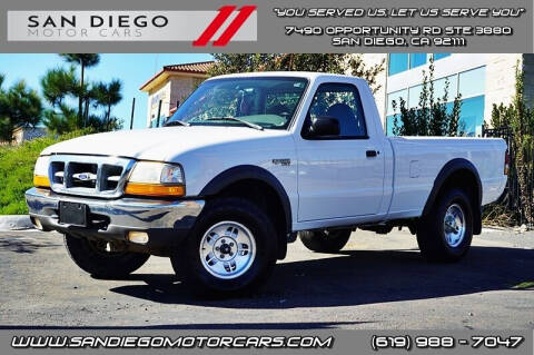1999 Ford Ranger for sale at San Diego Motor Cars LLC in Spring Valley CA