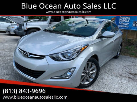 2014 Hyundai Elantra for sale at Blue Ocean Auto Sales LLC in Tampa FL