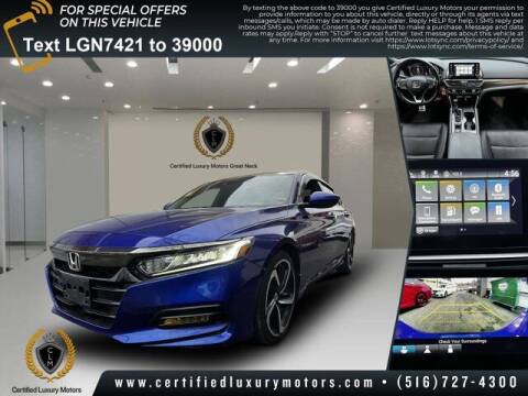 2019 Honda Accord for sale at Certified Luxury Motors in Great Neck NY
