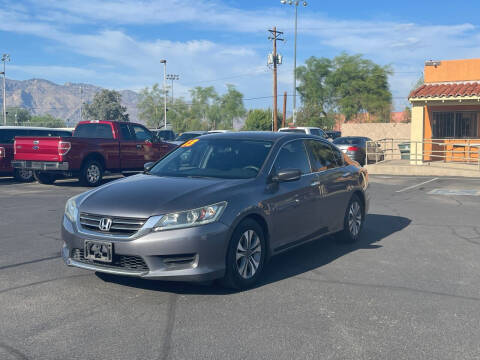 2013 Honda Accord for sale at CAR WORLD in Tucson AZ