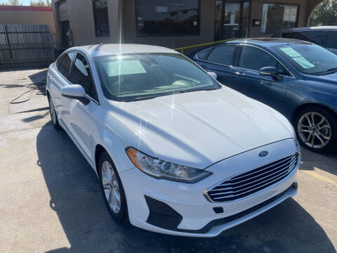 2019 Ford Fusion for sale at Pancho Xavier Auto Sales in Arlington TX