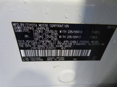 2015 Toyota RAV4 Limited