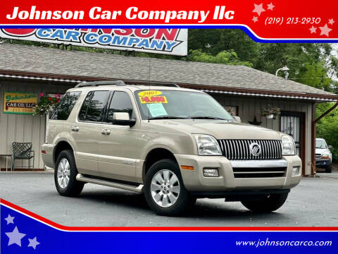 2007 Mercury Mountaineer for sale at Johnson Car Company llc in Crown Point IN