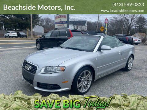 2009 Audi A4 for sale at Beachside Motors, Inc. in Ludlow MA