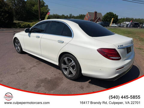 2018 Mercedes-Benz E-Class E 300 4MATIC
