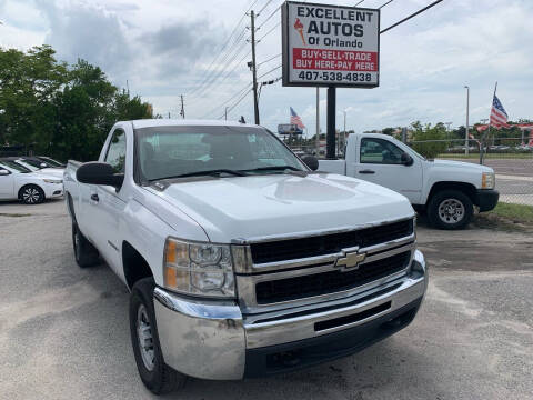 2008 Chevrolet Silverado 2500HD for sale at Excellent Autos of Orlando in Orlando FL