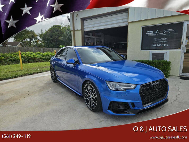 2018 Audi S4 for sale at O & J Auto Sales in Royal Palm Beach FL