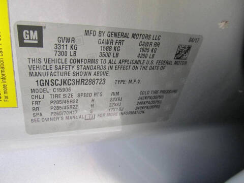 2017 Chevrolet Suburban Premier