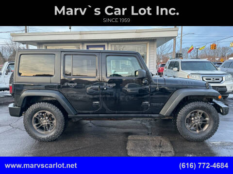 Jeep Wrangler Unlimited For Sale in Zeeland, MI - Marv`s Car Lot Inc.