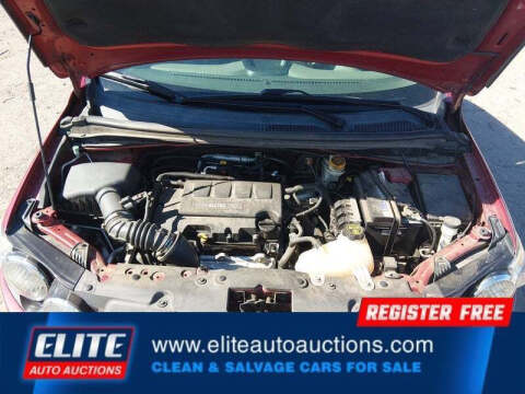 2013 Chevrolet Sonic LTZ Manual