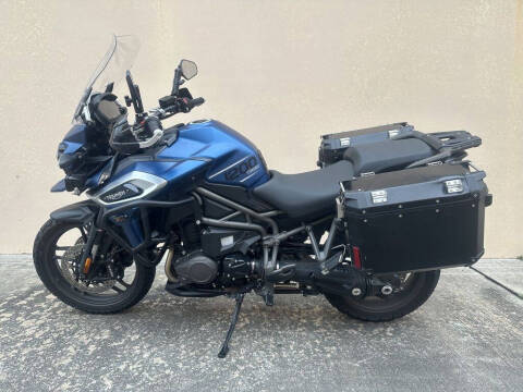 2018 Triumph Tiger 1200 XRx Low Matt Cobalt