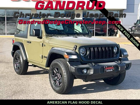 2025 Jeep Wrangler for sale at GANDRUD CHEVROLET in Green Bay WI