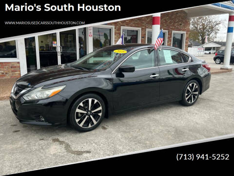 2018 Nissan Altima for sale at Mario's South Houston in South Houston TX