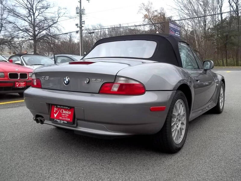 2001 BMW Z3 2.5i