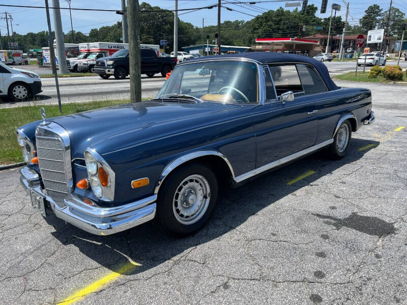 1964 Mercedes-Benz 220 SE for sale at Atlanta Fine Cars in Jonesboro GA