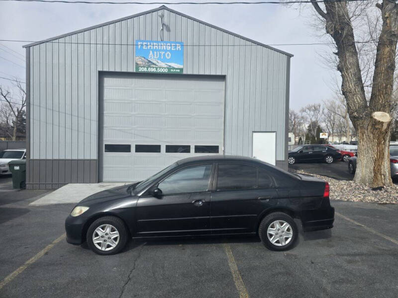 2005 Honda Civic for sale at FEHRINGER AUTO in Pocatello ID