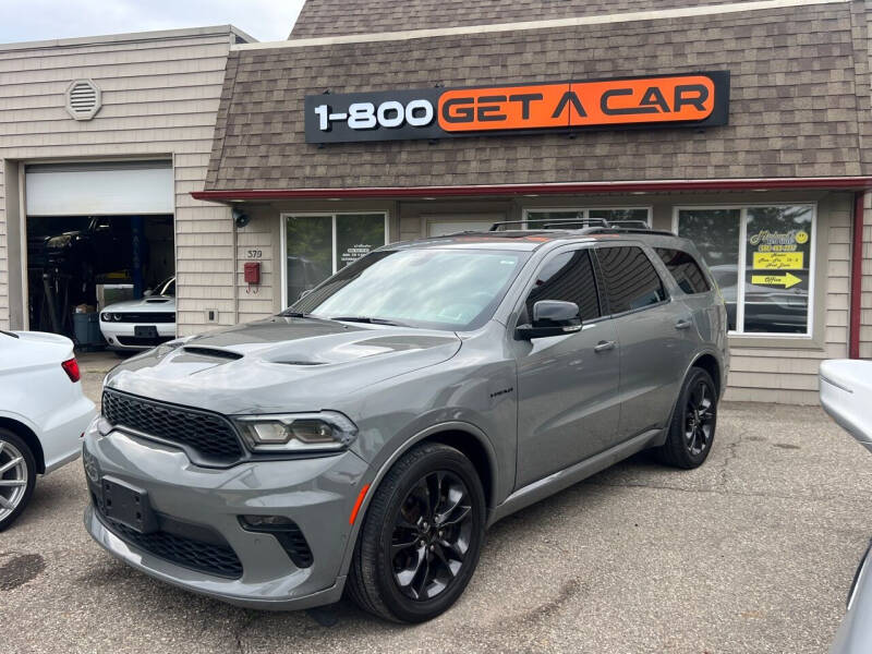 2021 Dodge Durango for sale at 1-800 Get A Car in Mount Clemens MI