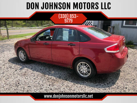 2009 Ford Focus for sale at DON JOHNSON MOTORS LLC in Lisbon OH