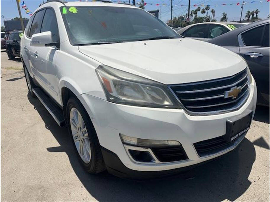 White 2014 Chevrolet Traverse LT LT 4dr SUV w/1LT 6
