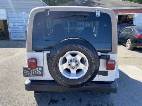 2001 Jeep Wrangler Sahara