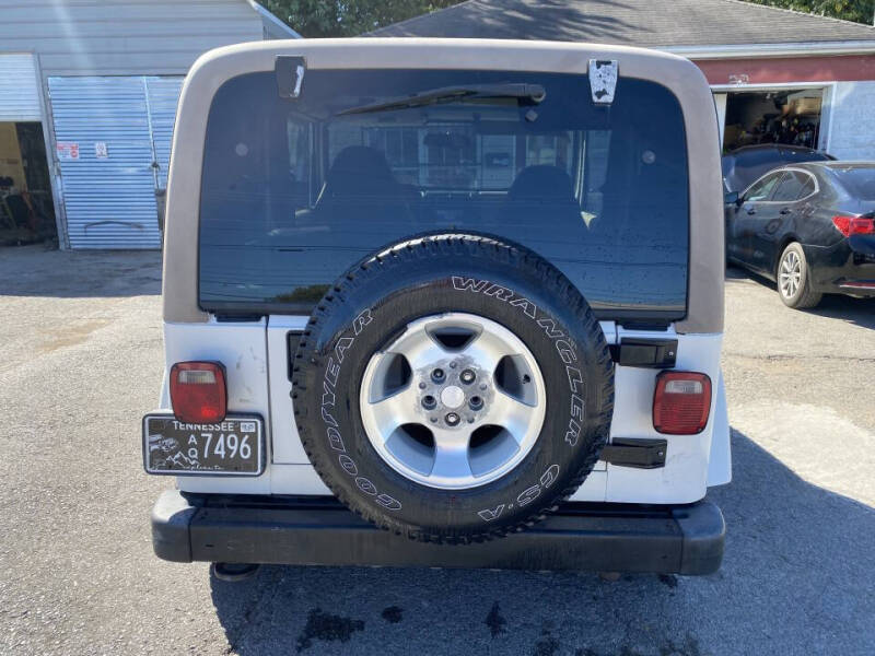 2001 Jeep Wrangler Sahara