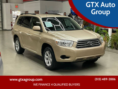 2010 Toyota Highlander for sale at GTX Auto Group in West Chester OH