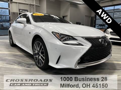 2015 Lexus RC 350 for sale at Crossroads Car & Truck in Milford OH