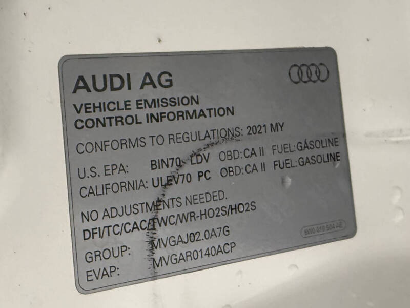 2021 Audi A5 Sportback quattro Premium 45 TFSI