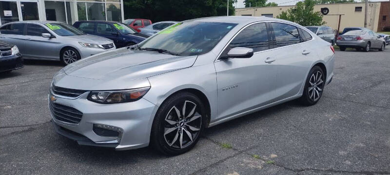 Used 2017 Chevrolet Malibu 1LT with VIN 1G1ZE5ST4HF208008 for sale in New Castle, DE