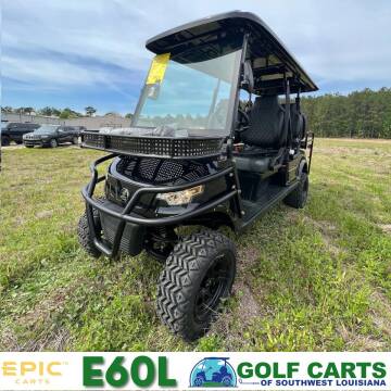 2023 EPIC E60L for sale at Wheelmart - Golf Carts in Leesville LA