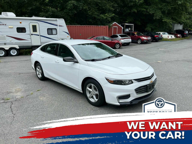 2018 Chevrolet Malibu for sale at Knockout Deals Auto Sales in West Bridgewater MA