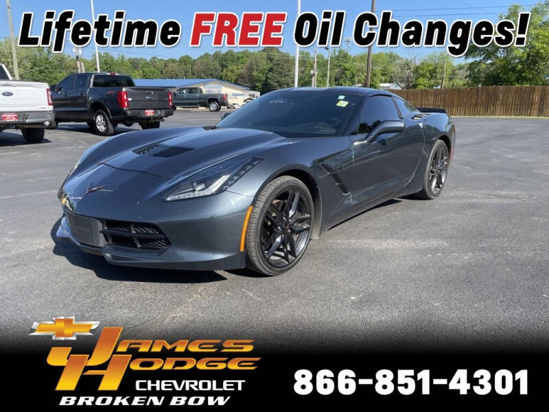 2019 Chevrolet Corvette for sale at James Hodge Chevrolet of Broken Bow in Broken Bow OK