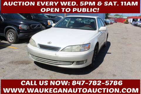 2001 Lexus ES 300 for sale at Waukegan Auto Auction in Waukegan IL
