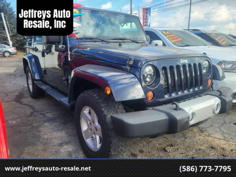2013 Jeep Wrangler Unlimited for sale at Jeffreys Auto Resale, Inc in Clinton Township MI