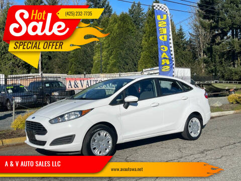 2015 Ford Fiesta for sale at A & V AUTO SALES LLC in Marysville WA