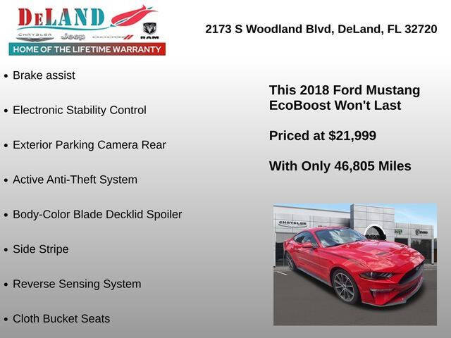 2018 Ford Mustang EcoBoost