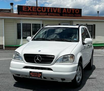 2000 Mercedes-Benz M-Class for sale at Executive Auto in Winchester VA