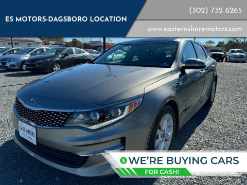 2017 Kia Optima for sale at ES Motors-DAGSBORO location in Dagsboro DE